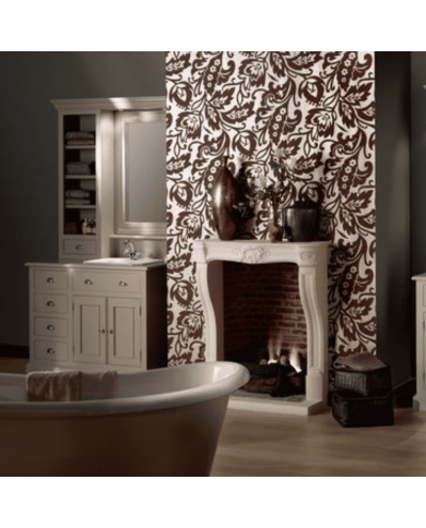 Meuble lavabo 1 vasque et miroir Kensington Aqua Prestige