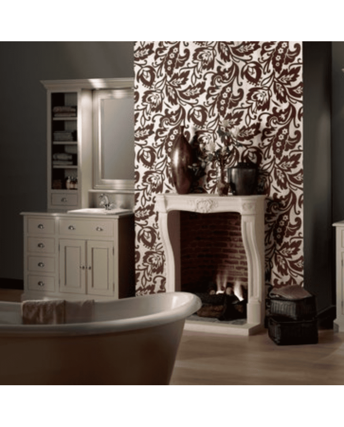 Meuble lavabo 1 vasque et miroir Kensington Aqua Prestige