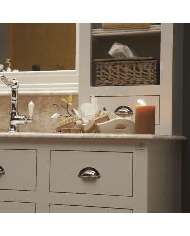 Meuble lavabo 1 vasque et miroir Chelsea Aqua Prestige