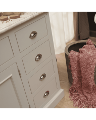 Meuble lavabo 1 vasque et miroir Chelsea Aqua Prestige