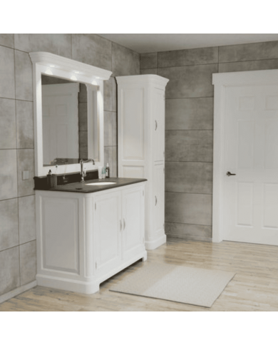 Meuble lavabo 1 vasque et miroir Regent 121 Aqua Prestige