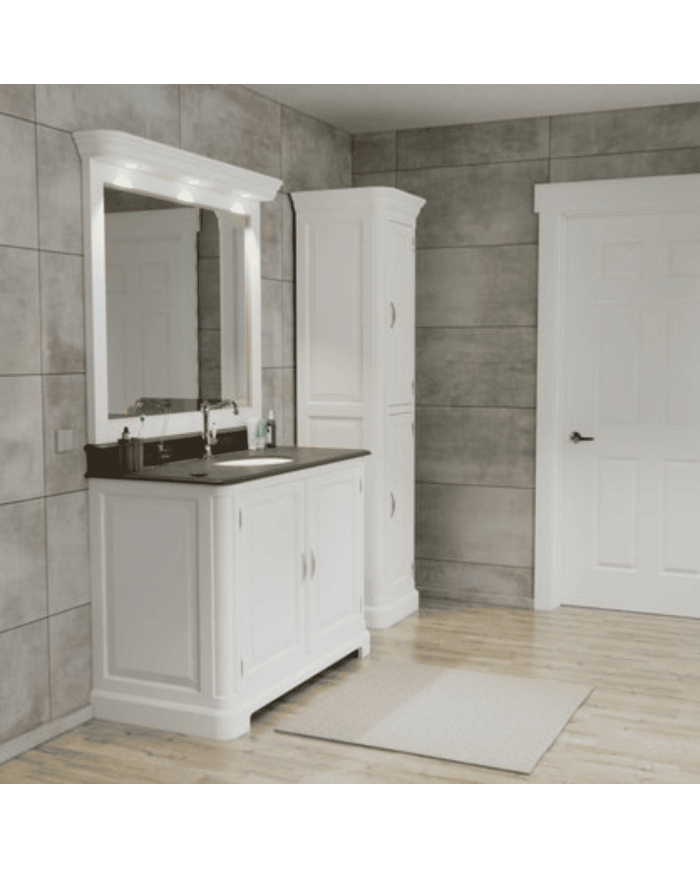 Meuble lavabo 1 vasque et miroir Regent 121 Aqua Prestige