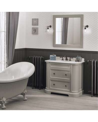 Meuble 1 vasque et miroir Elysée 99 Aqua Prestige