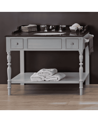 Meuble 1 vasque et miroir Louis Philippe Aqua Prestige