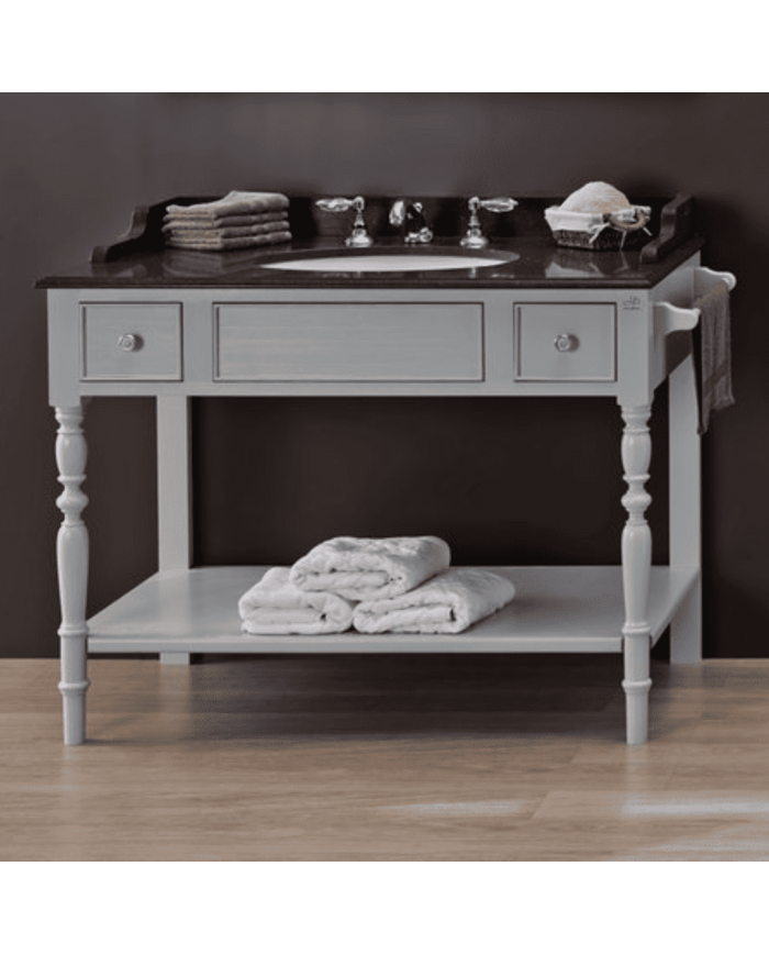 Meuble 1 vasque et miroir Louis Philippe Aqua Prestige