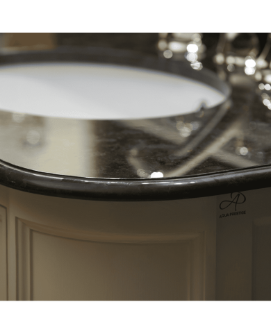 Meuble 2 vasques et miroir Elysée 185 Aqua Prestige