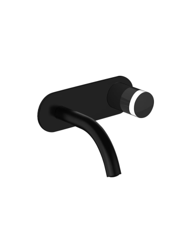 Mitigeur lavabo mural avec plaque - Nice - Fantini