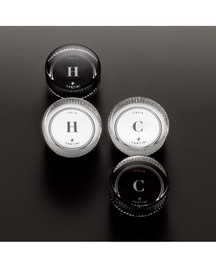 Manettes en Cristal - Blanc - Venezia - Fantini