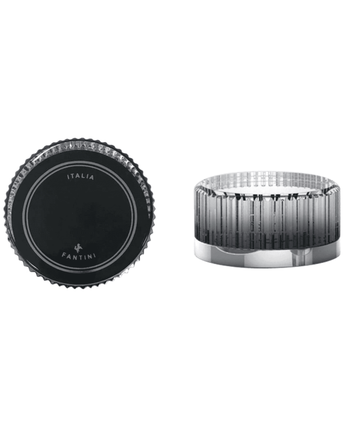 Manettes en Cristal neutre - Noir - Venezia - Fantini