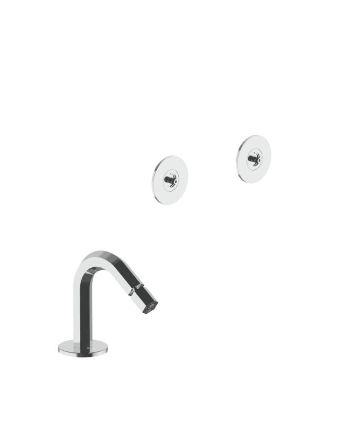 Mitigeur bidet monotrou avec vidage - Venezia - Fantini