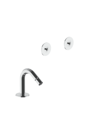 Mitigeur bidet monotrou avec vidage - Venezia - Fantini