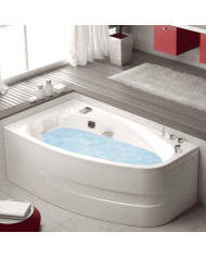 Baignoire balnéo d'angle 180x100 - Milonga - Kinedo