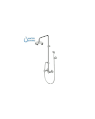 Colonne douche + mélangeur croix - Agora - Zucchetti