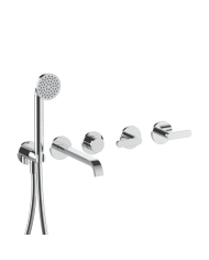 Mélangeur et bec à encastrer - Icona Deco - Fantini