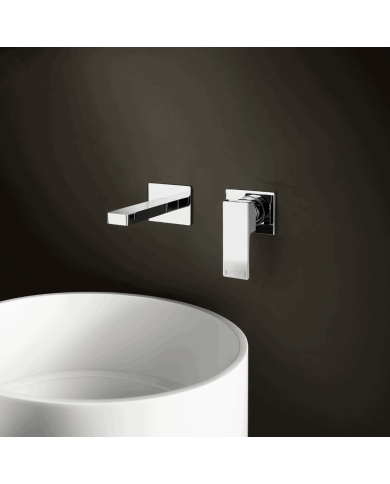 Mitigeur mural rosaces - Mint - Fantini