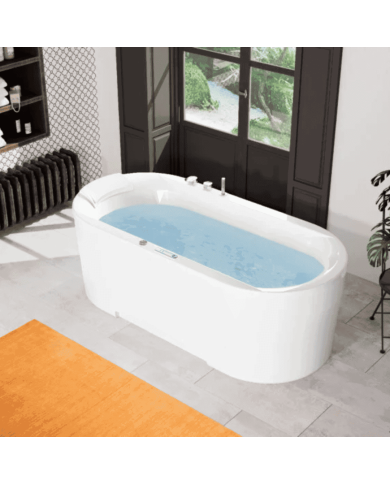 Baignoire îlot balnéo - Ovvio- Kinedo