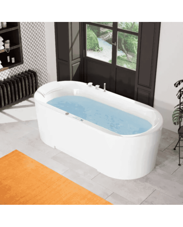 Baignoire îlot balnéo - Ovvio- Kinedo