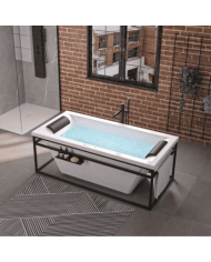 Baignoire balnéo - Charleston - Kinedo