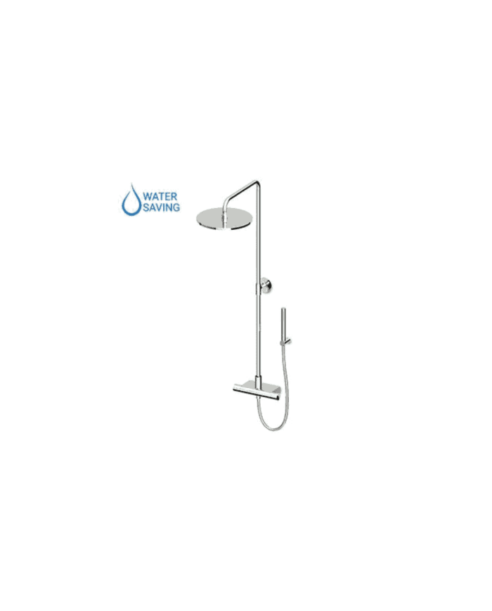 Colonne de douche avec thermostatique mural - Pan - Zucchetti