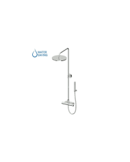 Colonne de douche avec thermostatique mural - Pan - Zucchetti