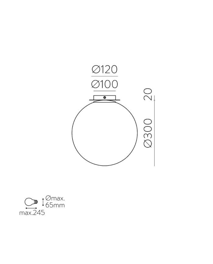 Parma Plafonnier - ACB