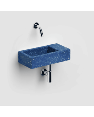 Lave-mains recyclé bleu nuit 36cm Flush 3 Clou