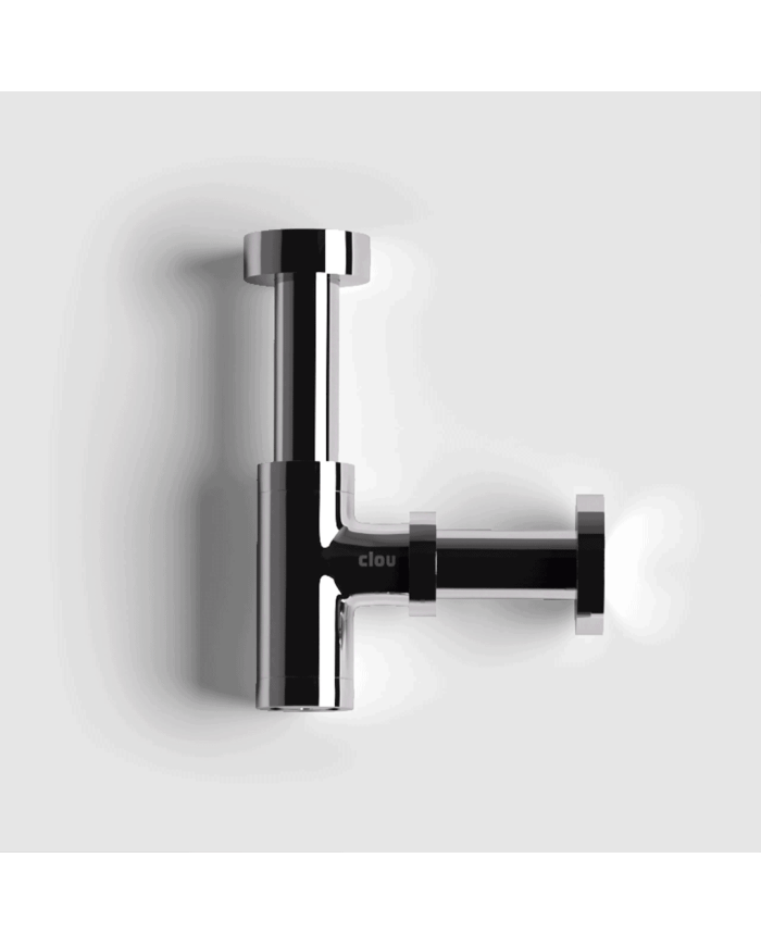 Lave-mains bleu nuit 36cm Flush 3 Clou