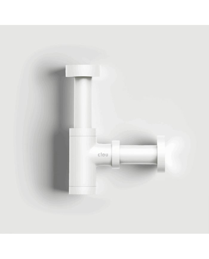 Lave-mains bleu nuit 36cm Flush 3 Clou