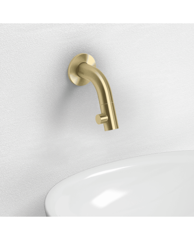 Lave-mains bleu nuit 36cm Flush 3 Clou