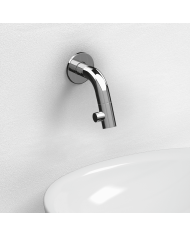 Lave-mains bleu nuit 36cm Flush 3 Clou