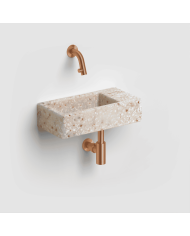 Lave-mains Terra clair 36cm Flush 3 Clou