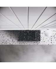 Lave-mains Noir galaxie 36cm Flush 3 Clou