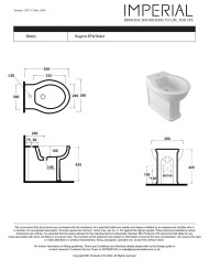 Bidet au sol - Regent Imperial