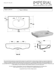 Lavabo 100 - Regent Imperial