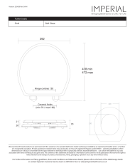 Abattant Oval - Imperial