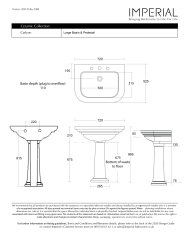 Lavabo 72 - Carlyon Imperial