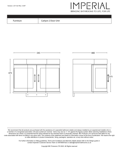Grand meuble Carlyon - Imperial