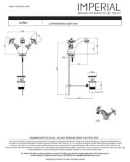 Mélangeur lavabo - Lichfield Imperial