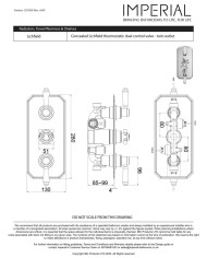 Mitigeur 2 sorties Lichfield Imperial