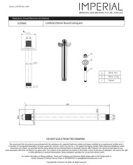 Tête de douche Imperial