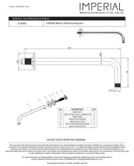 Pomme de douche Lichfield Imperial