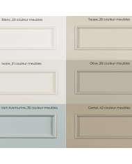 Meuble lavabo 2 vasques et miroir Astoria Aqua Prestige