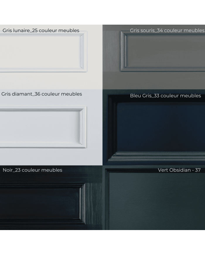 Meuble lavabo 2 vasques et miroir Astoria Aqua Prestige