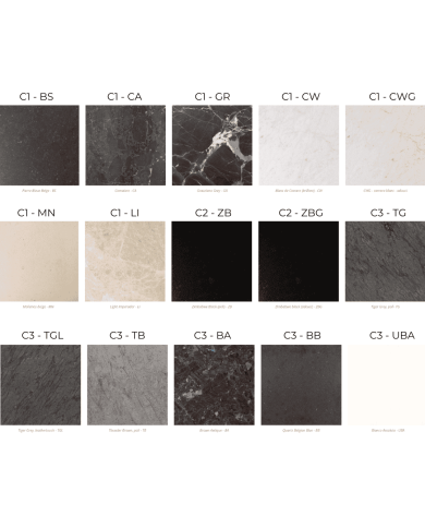 Meuble lavabo 2 vasques L180 et miroir Astoria Aqua Prestige