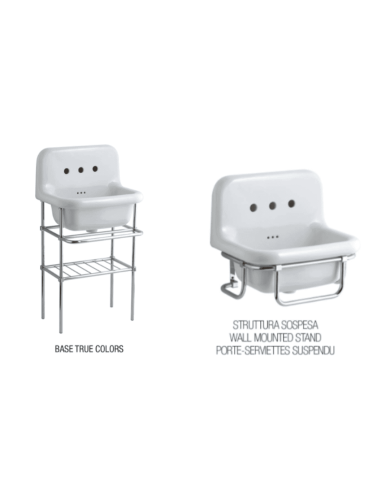 Lavabo 42cm - True Colors - Bleu Provence