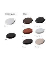 Wc au sol réservoir monobloc - Bleu Provence 700