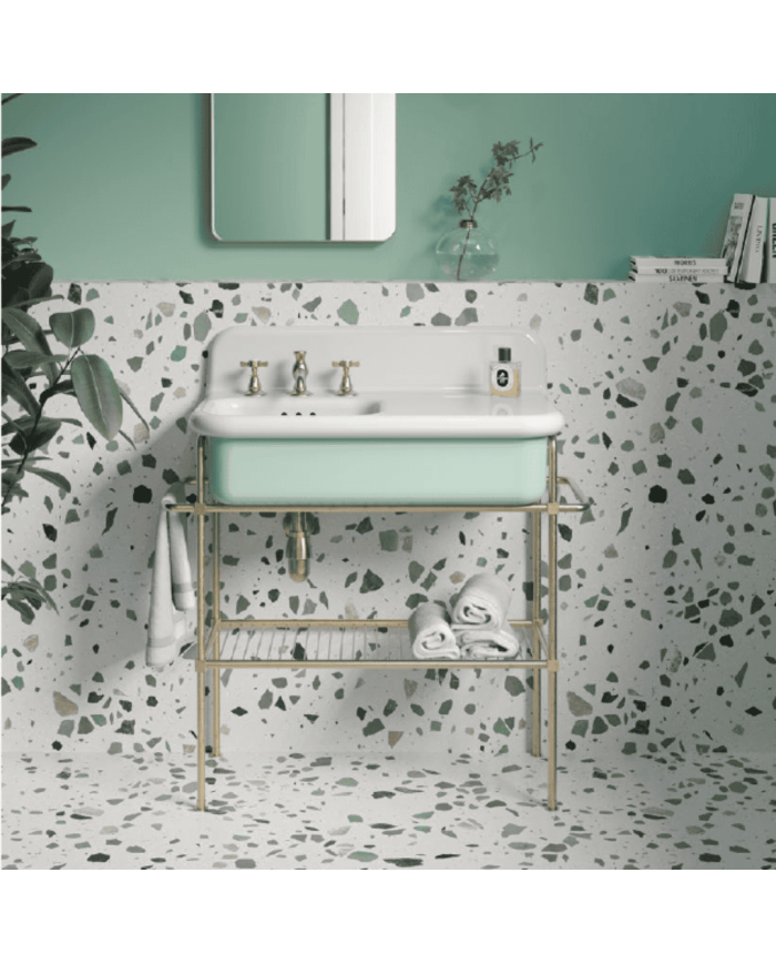 Lavabo large 80cm - True Colors Lite - Bleu Provence