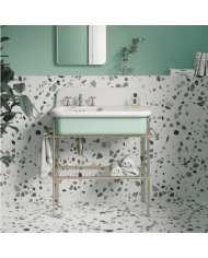 Lavabo large 80cm - True Colors Lite - Bleu Provence