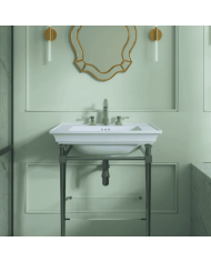 Lavabo céramique blanche - Ascott - Horus