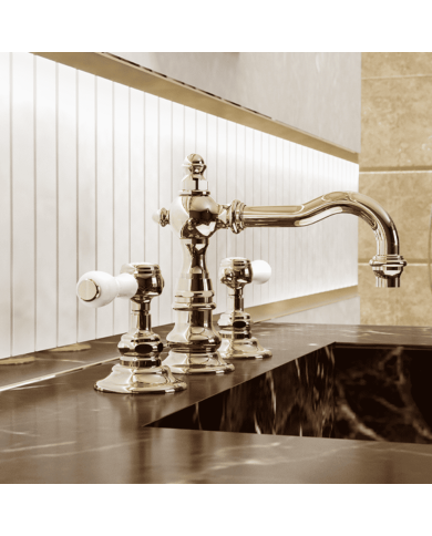 Mélangeur lavabo 3 trous Julia Victoria - Horus